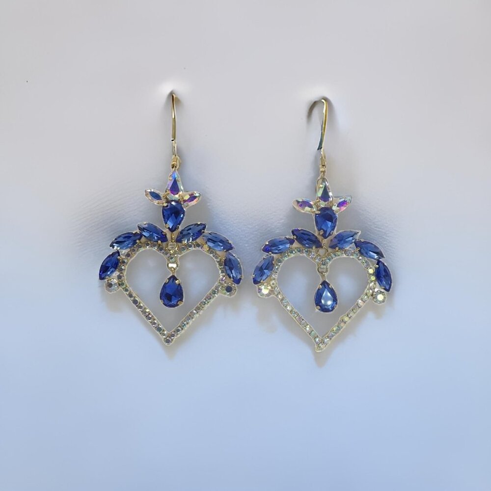 New Handmade Crystal Earrings